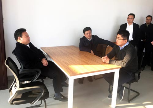 陆市长调研南大海安院